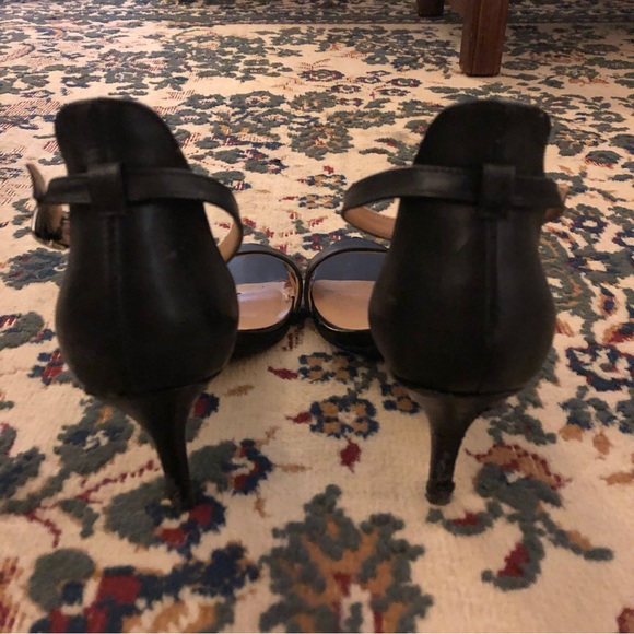 Black Kitten Heels Size 8.5 - Picture 2 of 5